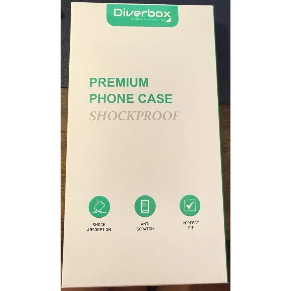 Diverbox Black Shockproof Drop Tested Anti-Scratch Case for iPhone 16 Pro